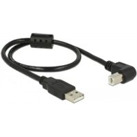 0.5m, USB 2.0-A / USB 2.0-B USB Kabel 0,5 m USB A USB B Schwarz